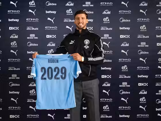Ruben Dias Extends Manchester City Stay Until 2029